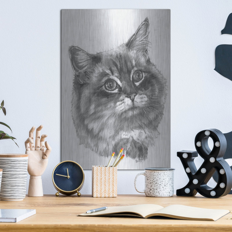 «Kitty» par Barbara Keith, H 16 po x l 12 po