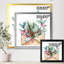 Merry Christmas Greeting Card - peinture sur toile-59916926-59916929