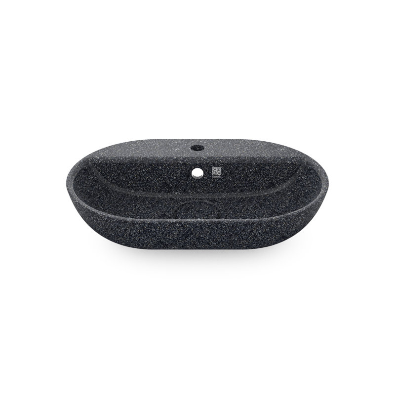 Soft60 23.62'' L Bathroom Sink, Stone