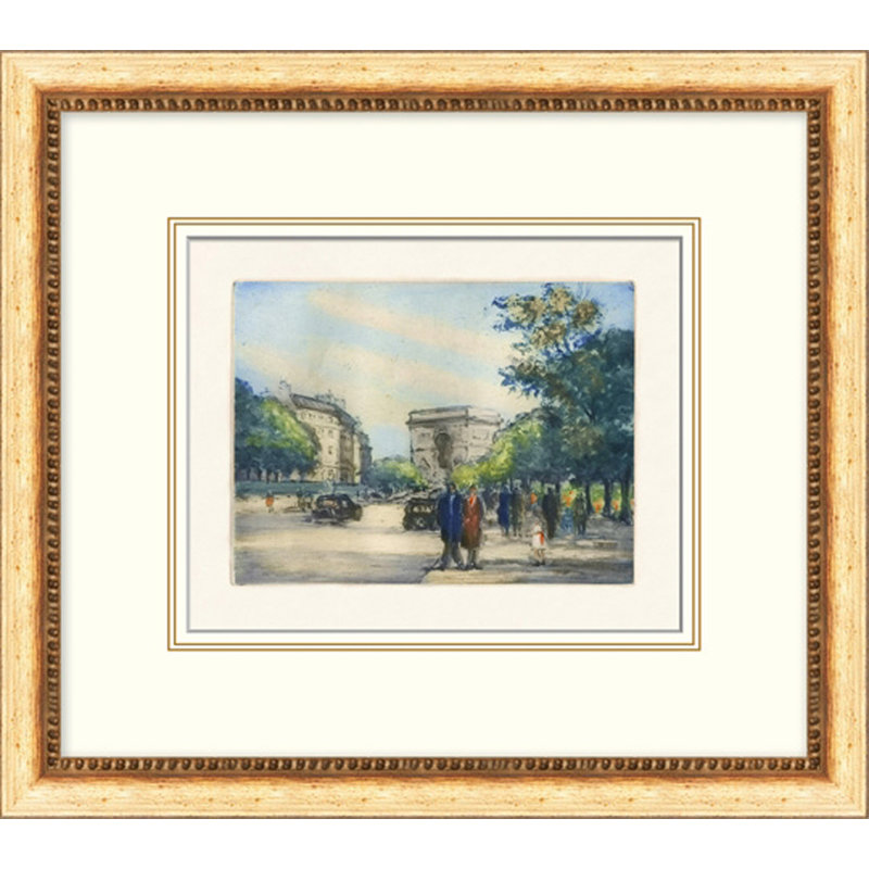 The Streets Of Paris 4 Painting