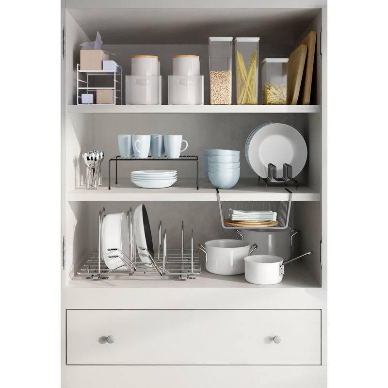 Wayfair Basics® Boughton Sliding Pot Organizer Pull Out Drawer