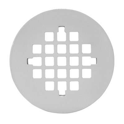 Universal 4-1/4 in. Snap-Tite Round Shower Strainer