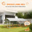 59.1'' H Galvanized Steel Dog Kennel