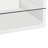 Emerson White High Gloss 1-Shelf Rectangular Side End Table