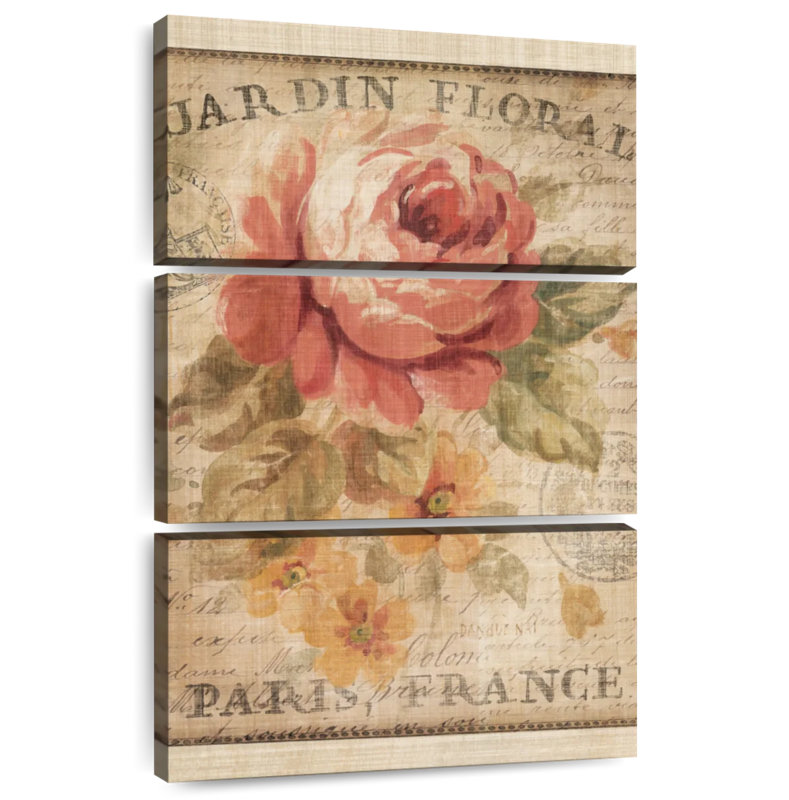 Harnek Parisian Flowers II, H 32 po x l 20 po