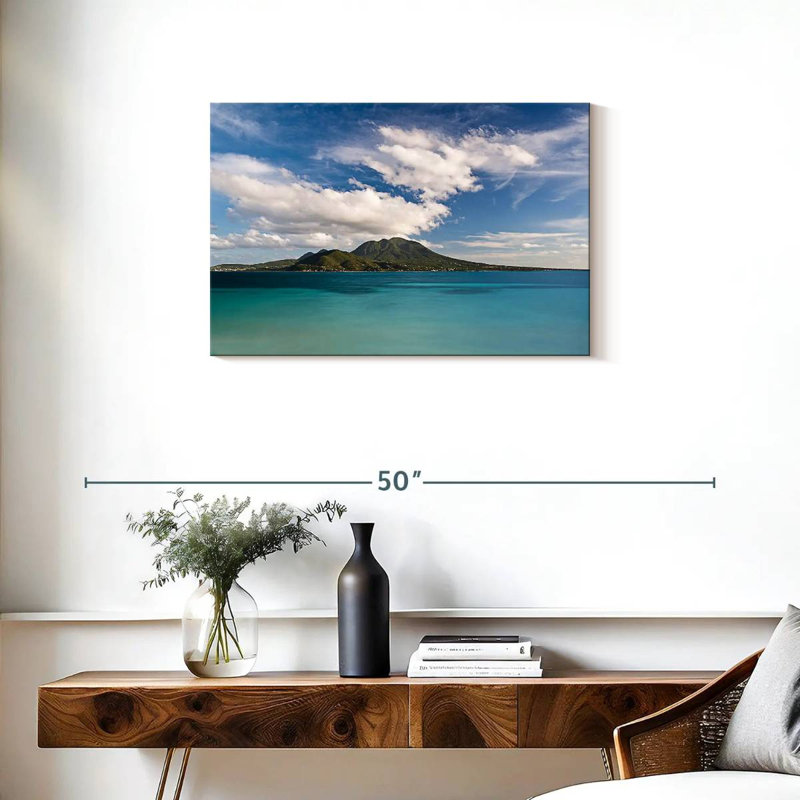 Gillard Nevis Island, H 20 po x l 30 po
