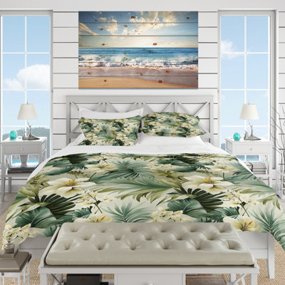 Ensemble de housse de couette Neutral Tropics