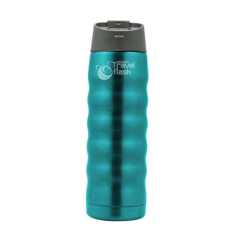 Pioneer Stainless Steel Travel Mug, Metallic Blue