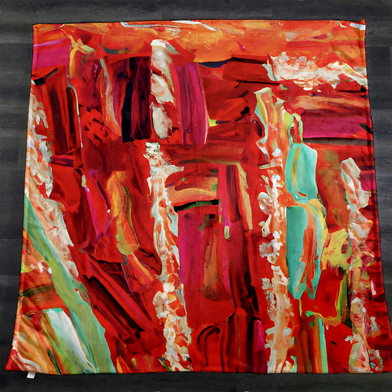 Throw Blanket, 68" W x 80" L