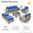 Outdoor Rattan Woven Sofa With Luminous End Table And Swivel Chair-102744629