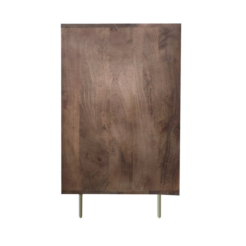 Sandyville 147cm Solid Wood Sideboard, Walnut