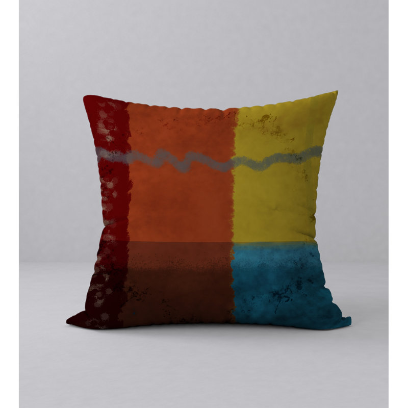 Housse de coussin carrée à losanges prix, H 18 po x l 18 po