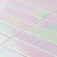 Carreau de porcelaine holographique 2 po x 8 po Prizm-124137373