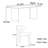 Modern minimalist dining table-241973333