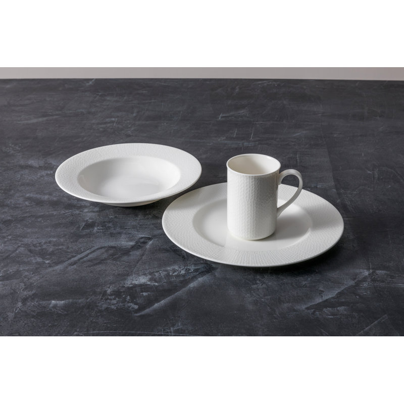 Fortessa Amanda 8.5" Salad Plate, White