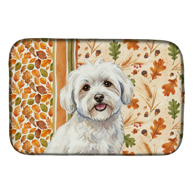 Tapis de vaisselle Coton de Tulear