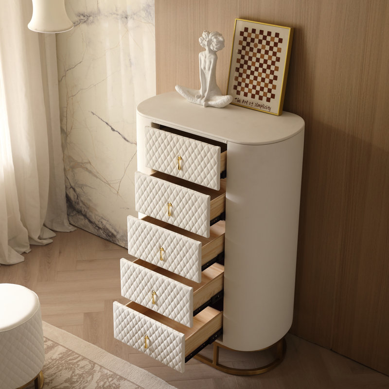 Commode 5 tiroirs Javonni