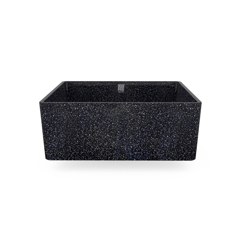 Cube40 15.75'' L Bathroom Sink, Char