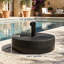 Base de parasol remplissable de 20 po, remplie de sable, mât ajustable de 1,5 po / 1,9 po