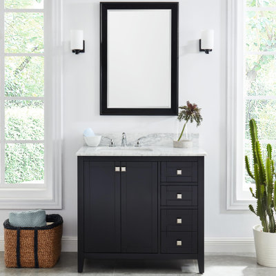 Ensemble de meuble-lavabo simple 36 po Naida