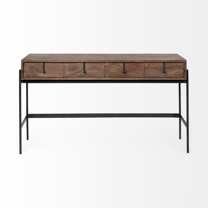 55.5'' W Solid Wood Console Table