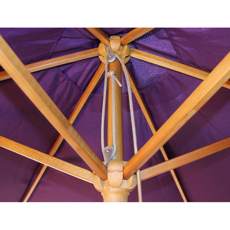 Sasha 635cm Market Parasol, Purple