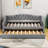 Twin XL Daybed with Trundle and LED-1837734407