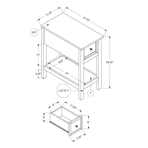 Dimensions du produit