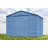 Select Steel Storage Shed Steel Storage Shed, 10X12, Blue Grey-55865217-101611788