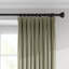 Panneau de rideau simple obscurcissant 100% coton à rayures Ticking-53620242-53620252