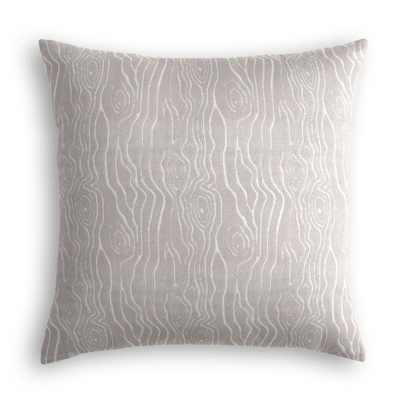 Tobi Fairley Rivers Square Pillow Cover & Insert, 22" x 22", Gray
