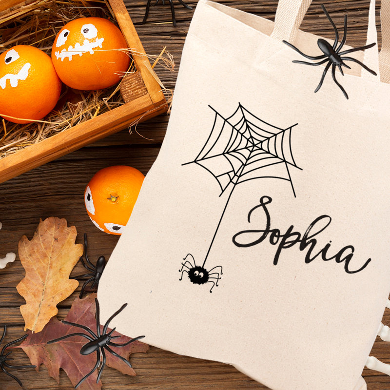 Sacs-cadeaux jetables d'Halloween en toile