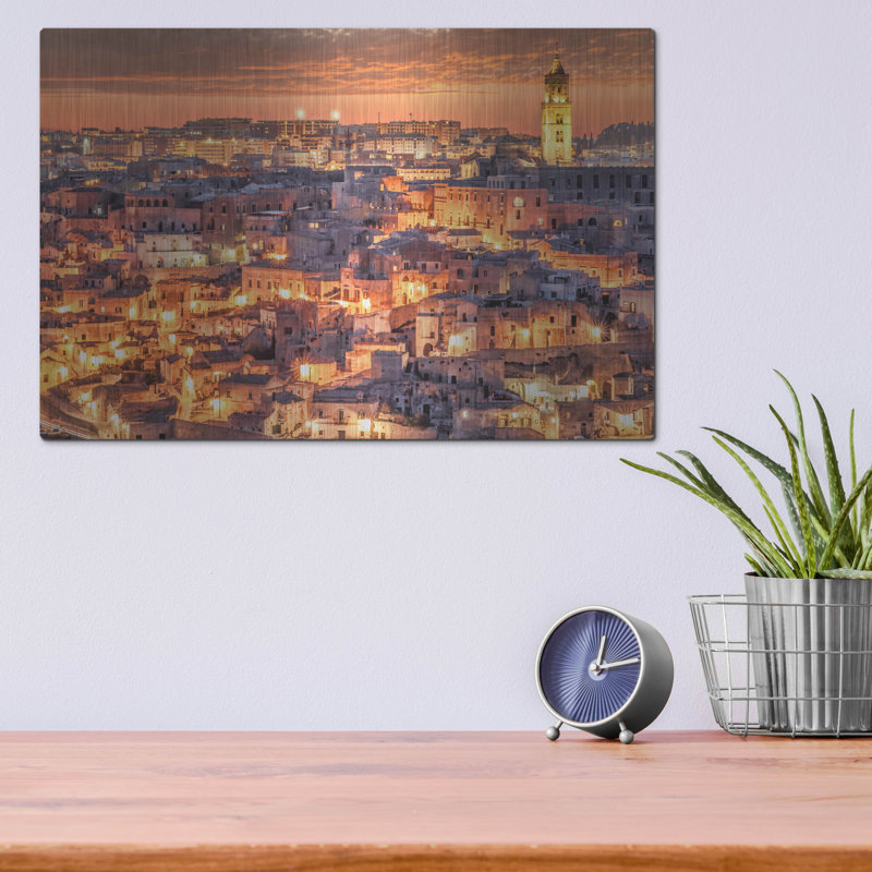 "Coucher de soleil Italie" par Mark A Paulda, H 12 po x l 16 po