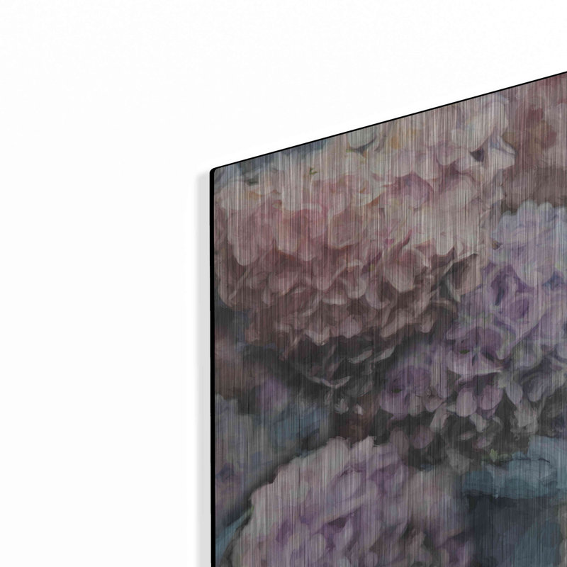 «Hydrangeas Abstract» par Lori Deiter, H 12 po x l 16 po