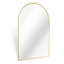 Miroir arqué 24 po x 36 po pour salle de bain