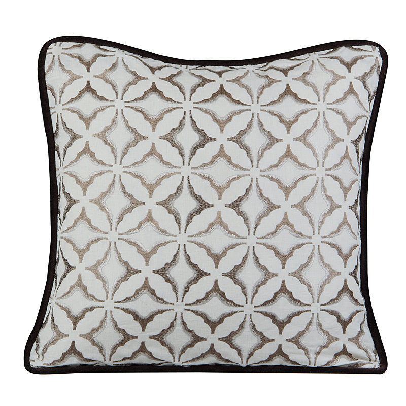 Frost Throw Pillow, Ivory