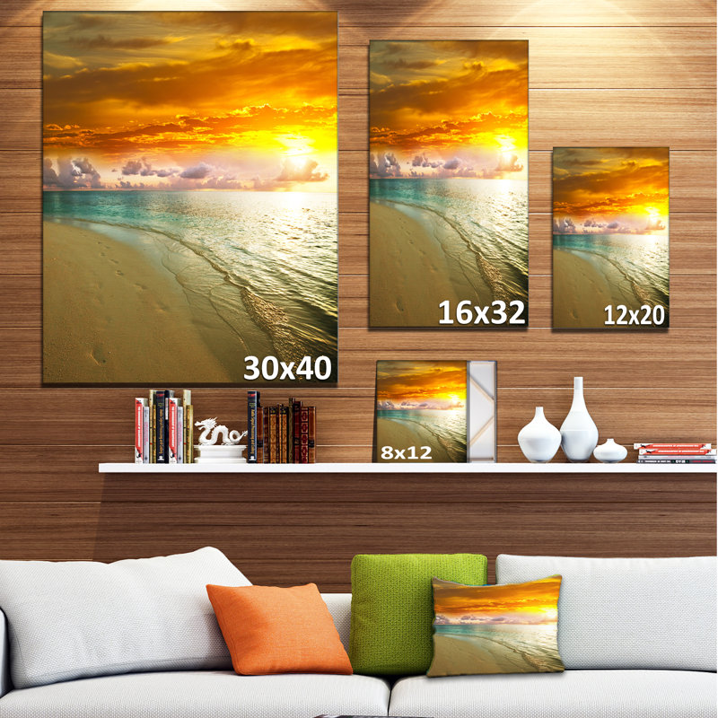 « étonnamment coloré avec empreintes », impression sur l’image, H 40 po x l 20 po x P 1po, Toile tendue