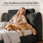 Cloud Corduroy Bed Frame, Soft Upholstered Platform Bed with Thick Padded Headboard & Bolster Pillow, Cloud-Like Cozy Comfort & Easy Assembly-1719857520-1719857534