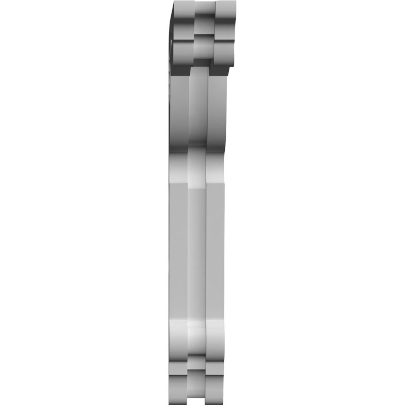 Corbeau en PVC de qualité architecturale Cena, H 13 po x l 7,5 po x P 1,875 po