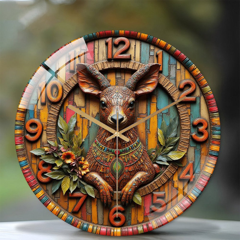 Horloge murale rétro 12 po