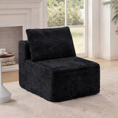 Kapellen Upholstered Armless Chair