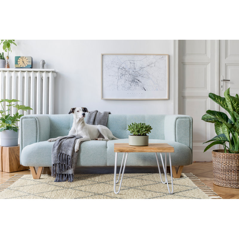 Calsbeck Wool Geometric Indoor Rug, Rectangle 2' x 8'