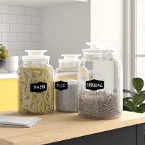 Wayfair  Clear Kitchen Canisters & Jars You'll Love in 2023