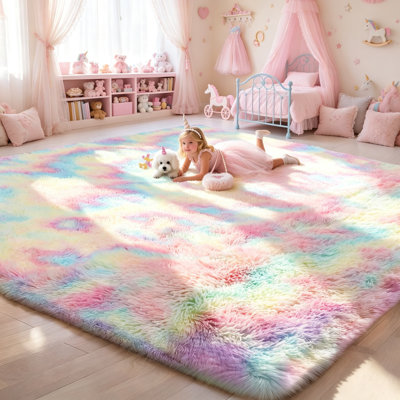 Solid Colour 160cm X 230cm Area Rug