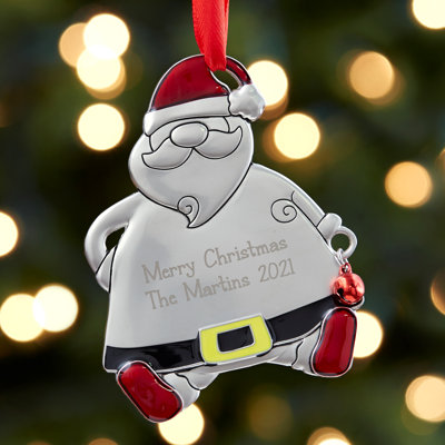 3'' Metal Hanging Figurine Ornament
