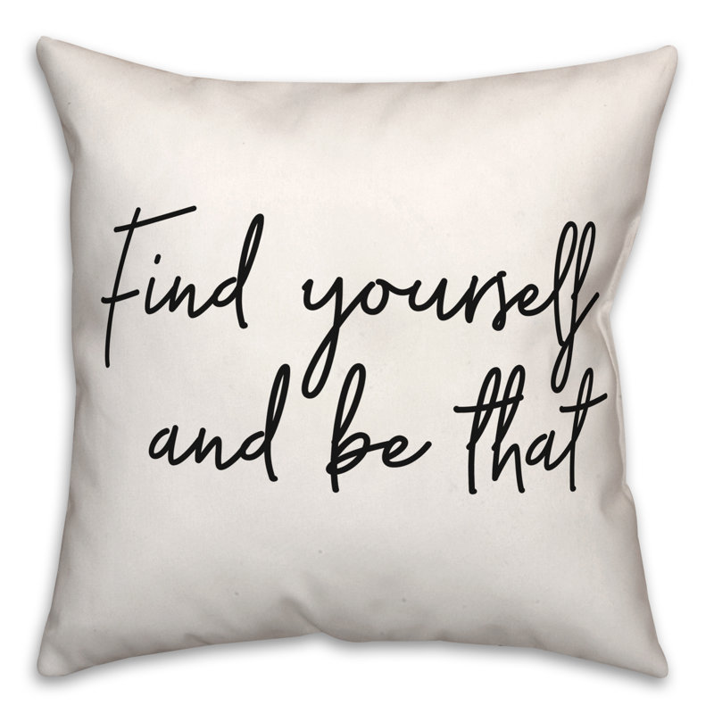 Coussin décoratif noir et blanc