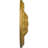 Endurathane Acanthus Ceiling Medallion, 11 3/8"OD x 2"P, Hand-Painted Pharaohs Gold Finish-27780108