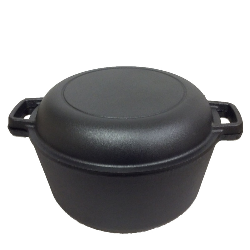 Cuisiler Cocotte en fonte antiadhésive ronde