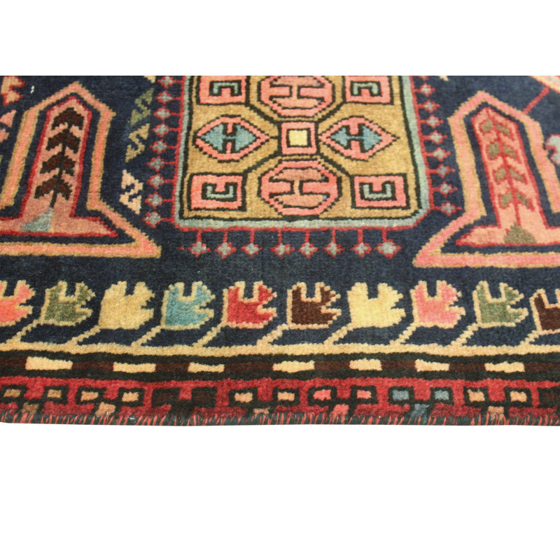 Khylar Distressed Roshanak Red Runner