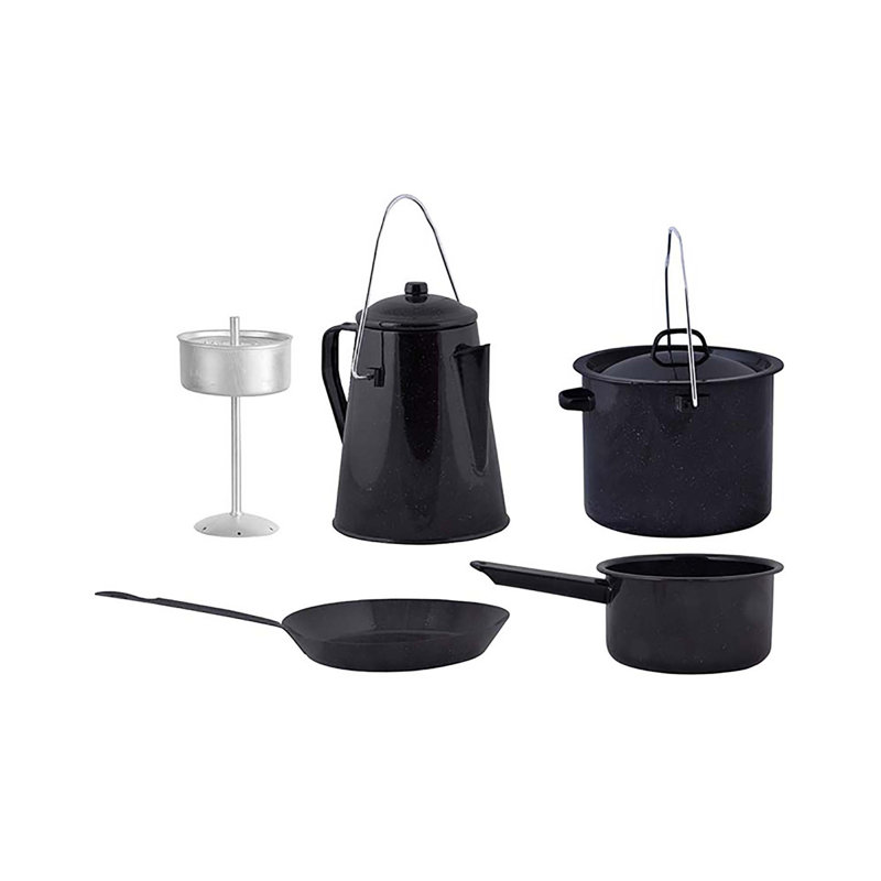 4 - Piece Metal Cookware Set